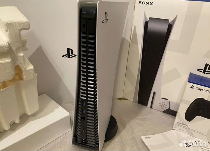 PS5 PlayStation 5 с дисководом + FF16 + 32 игры