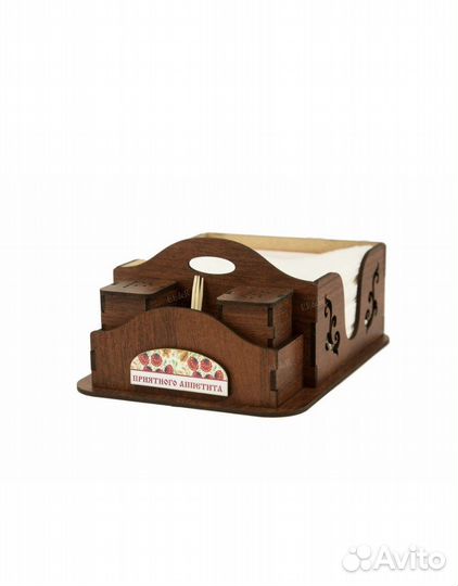 Салфетница на стол деревянная