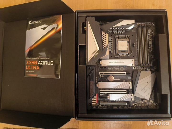 Материнская плата с процессором i7 9700k