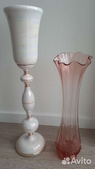 Ваза для цветов. Высокая,напольная. СССР. Винтаж