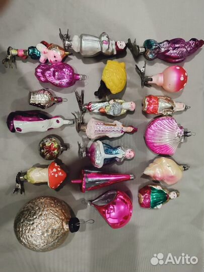 Елочные игрушки СССР