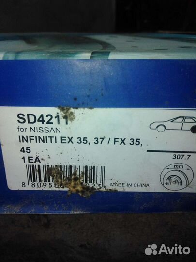 Тормозные диски на Nissan