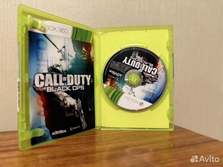 Call OF Duty Black Ops xbox 360 лицензия