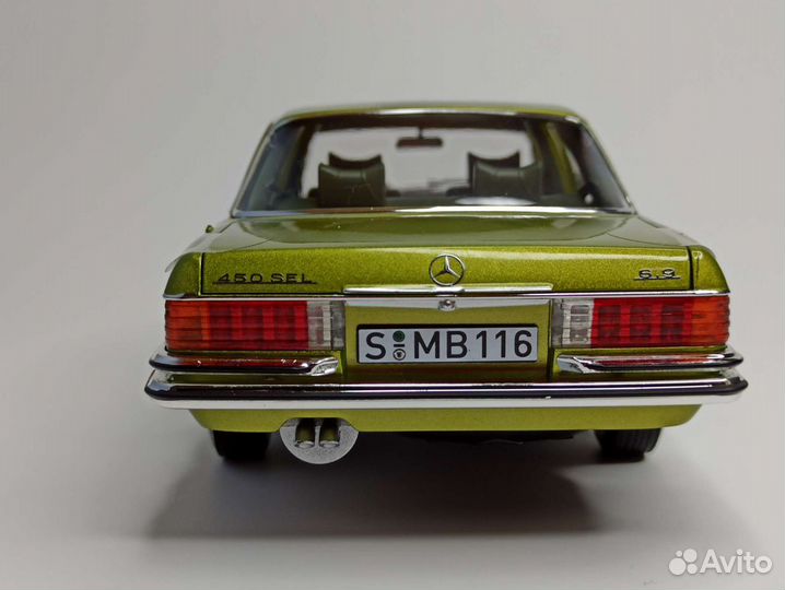 Mercedes S class 450 sel 6,9 W116 1972 Norev 1:18