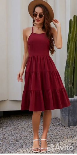Платье с открытой спиной 40 42 44 размер