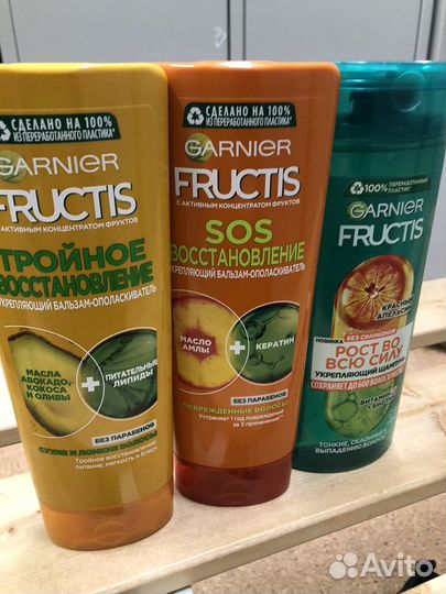 Шампунь,бальзам fructis 387мл,400 мл