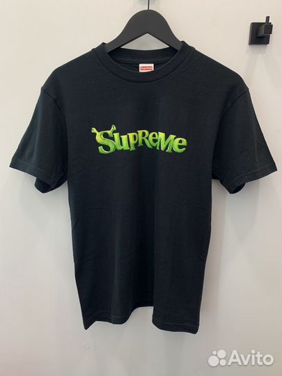 Футболка Supreme Week Shrek Tee Black оригинал