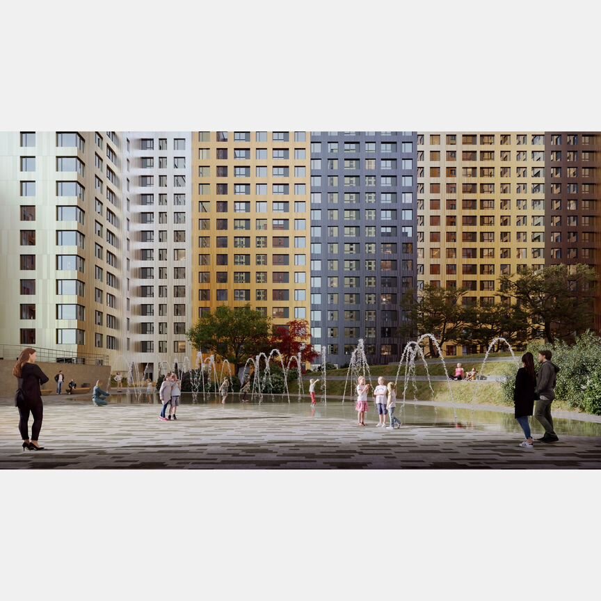 2-к. квартира, 46,6 м², 2/44 эт.