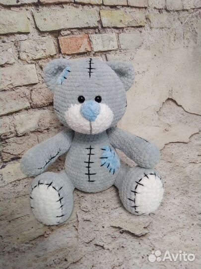 Мишка Тедди вязаный
