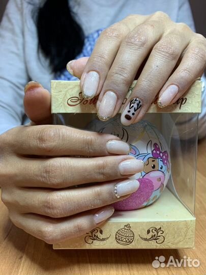 Маникюр и Смарт педикюр с покрытием гель лаком