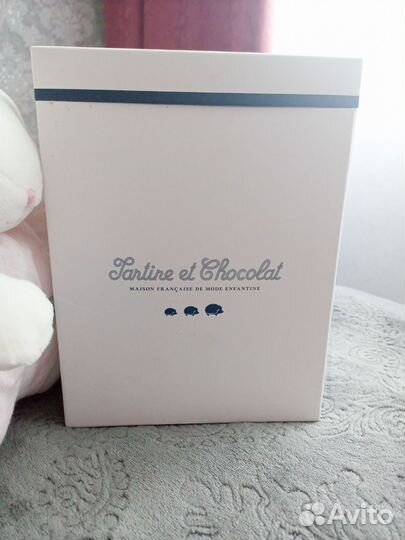 Мягкая игрушка кролик Tartine et Chocolat