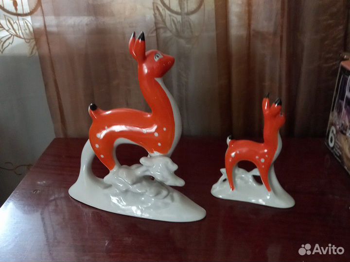 Олениха с олененком гфз