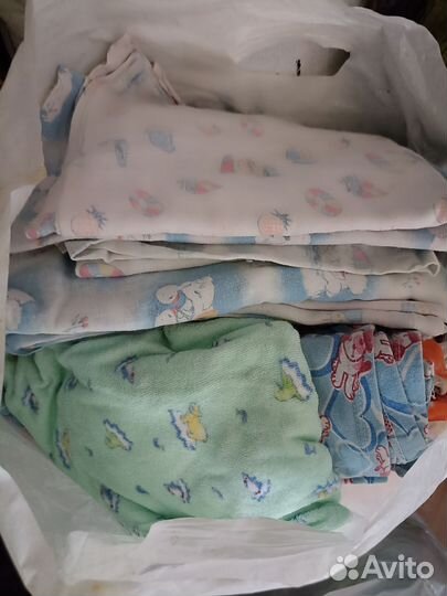 Вещи пакетом на детей бесплатно от 0 до 3-6 мес