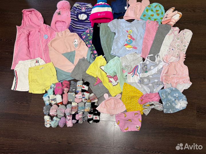 Одежда пакетом для девочки 2 3 года