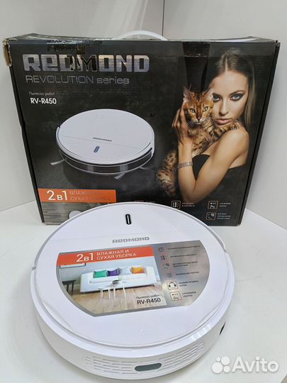 Робот-пылесос redmond RV-R450