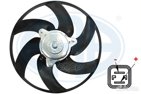 Вентилятор радиатора citroen C4/peugeot 307 352