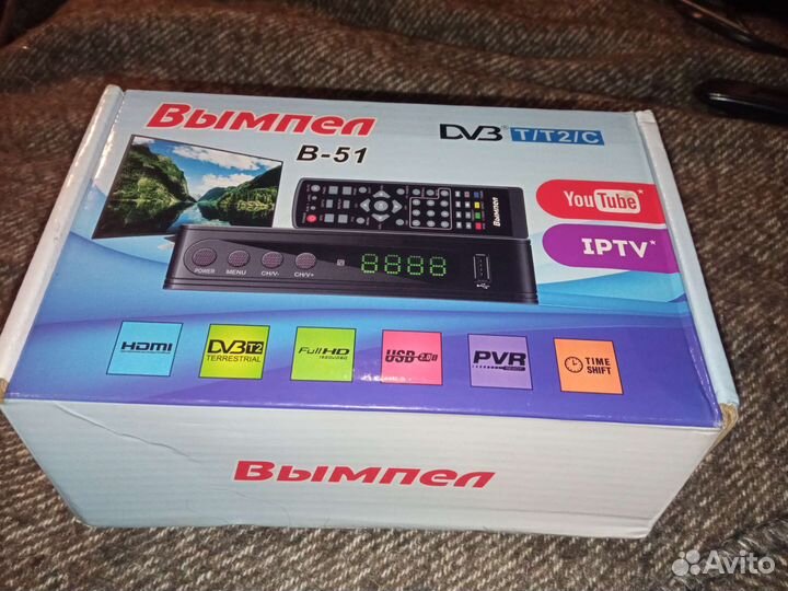 Цифровая тв приставка нерабочая