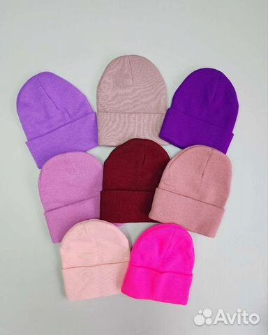 Шапки весна/осень для девочек