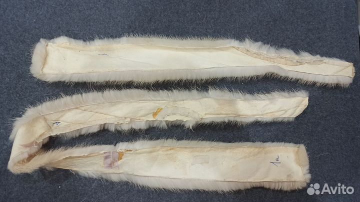 Мех норки кусочки