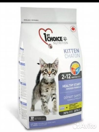 Корм для котят 1st choice Канада