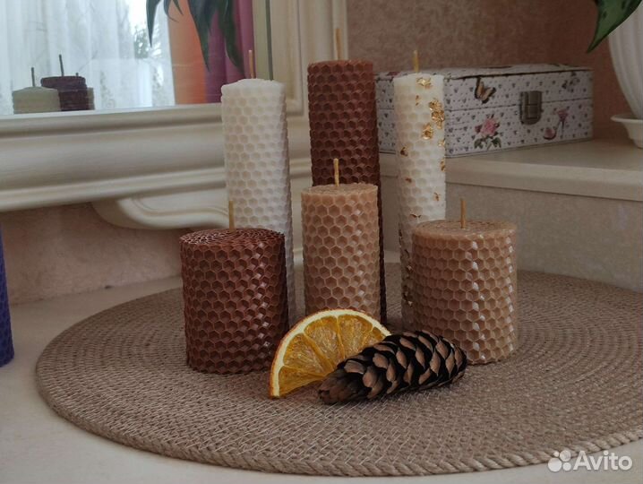 Свечи из вощины