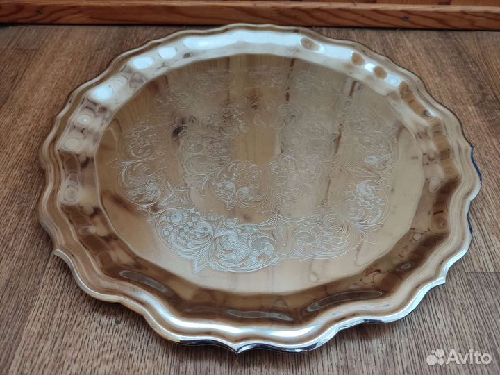 Поднос Кольчугино, поднос для самовара