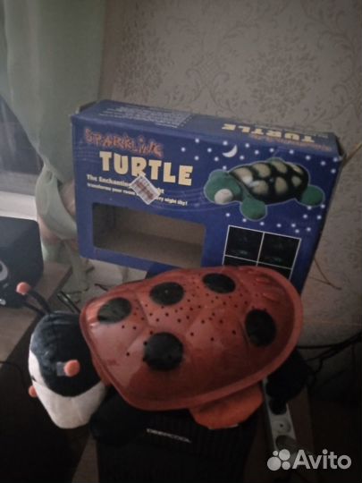 Ночник проектор Божья Коровка