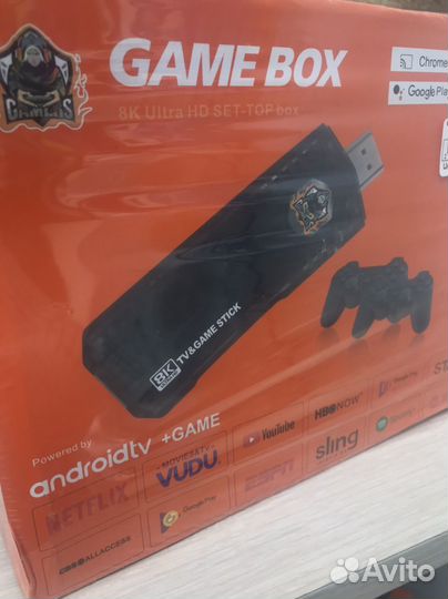 Тв приставка+Игровая консоль Game Box