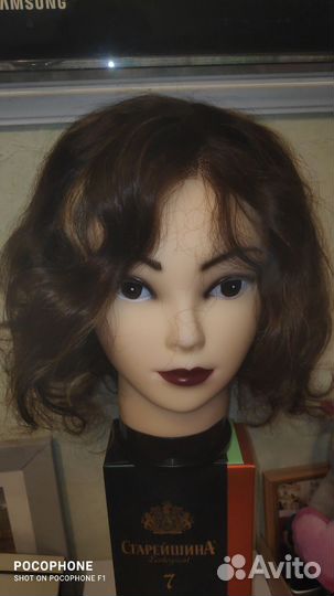 Парик женский натуральный волос