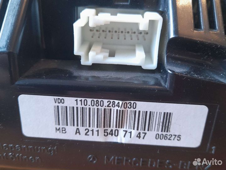 Щиток приборов mercedes w211