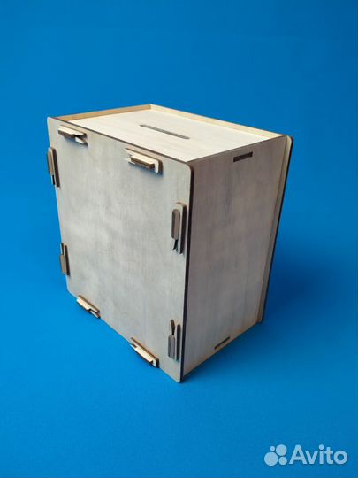 Копилка 10-1000 из дерева (фанера)