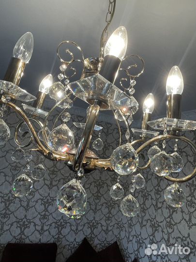 Люстра хрустальная