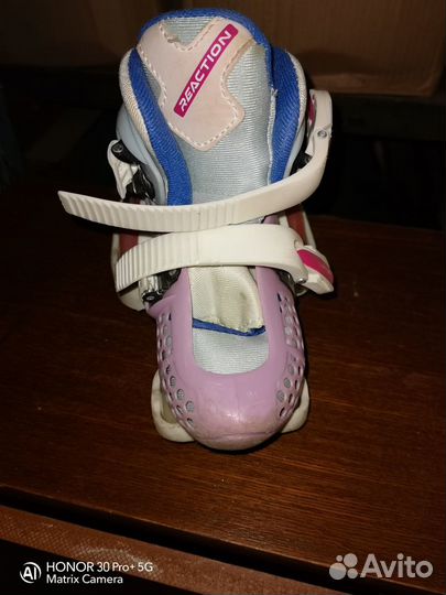 Роликовые коньки 4х колёсные