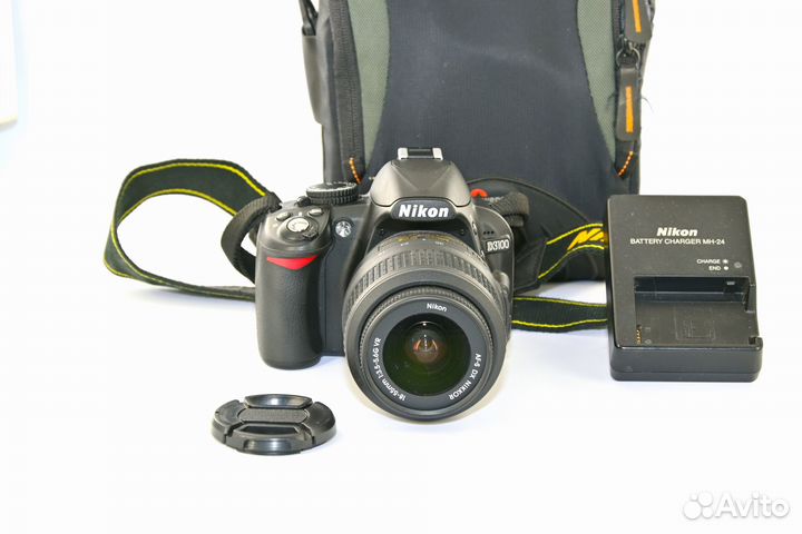 Nikon D3100 14.2MP цифрозеркалка Kit AF-S 18-55