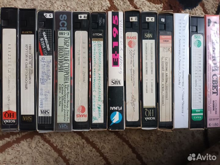 Кассеты vhs