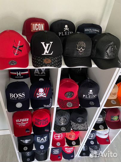 Бейсболки кепки в наличии (брендовые)