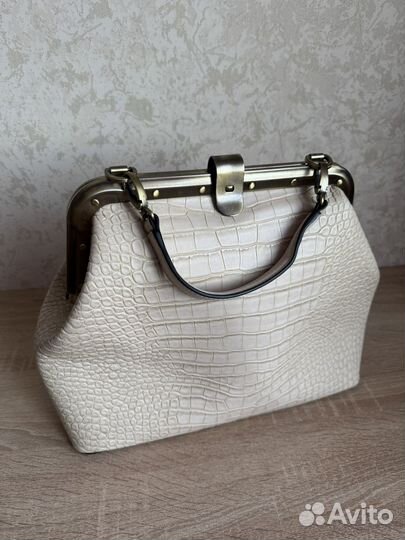 Сумка натуральная кожа Эконика