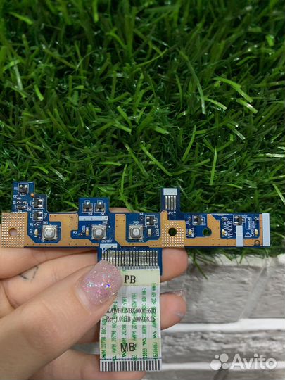 Плата кнопки включения eMachines E525, E725