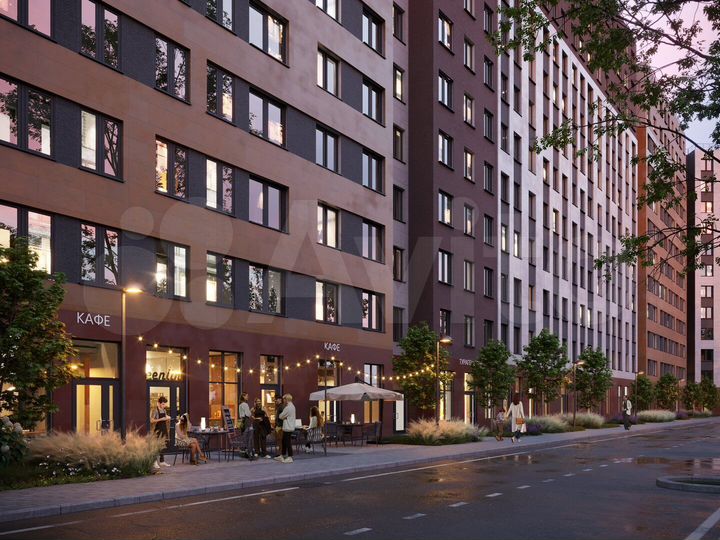 2-к. квартира, 56,1 м², 9/12 эт.