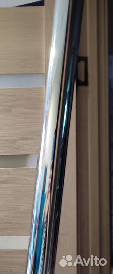 Хромированная труба, диаметр 5 см