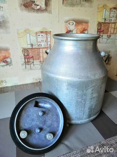 Фляга-бидон для доильного аппарата