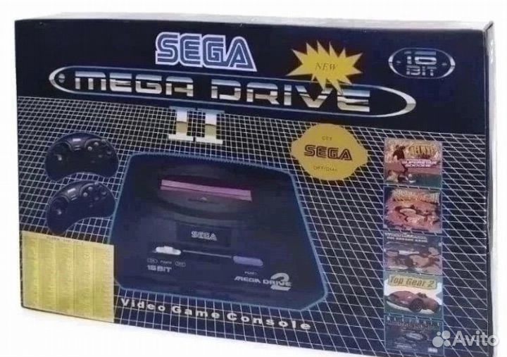 Сега новая. С встроенными играми