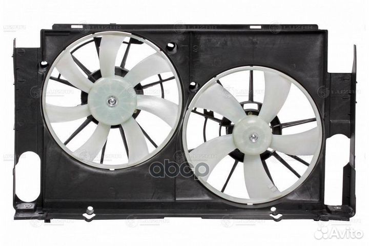 Вентилятор радиатора основного (с кожухом) комп