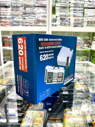 Денди игровая приставка Dendy 620 игр новая