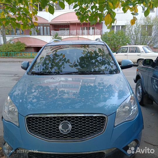 SsangYong Actyon 2.0 МТ, 2011, битый, 192 000 км