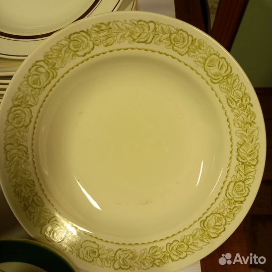 Тарелки винтажные большие новые