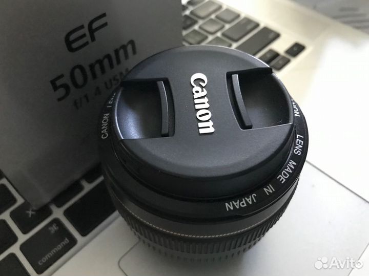 Новый Объектив canon ef 50mm f/1.4 usm портретный