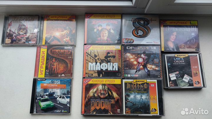 Диски с играми на пк
