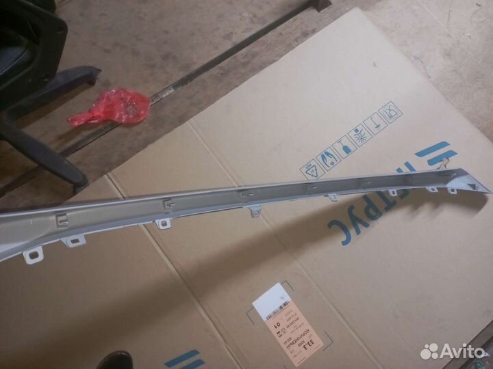 Накладка переднего бампера нижняя outlander NEW15