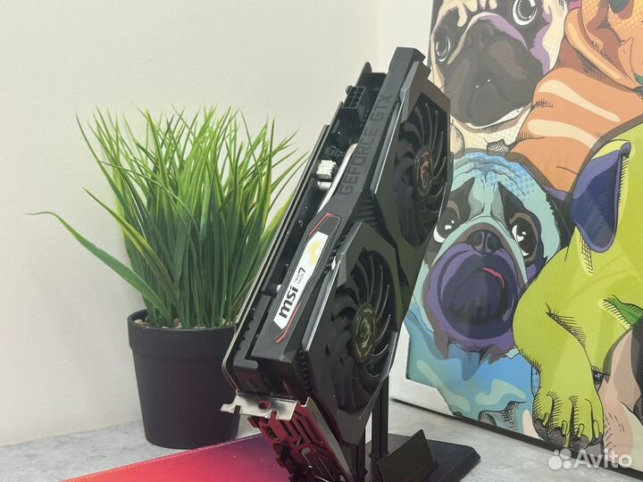 Видеокарта GTX 1660 6gb MSI Gaming X